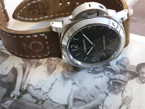 panerai edelstahl armband|panerai pam click release.